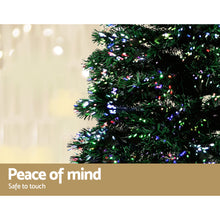 6FT Fibre Optic Christmas Tree with 300 Multi-Colour Lights
