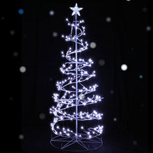 6FT Spiral Christmas Tree – 320 Tips, 320 Cold White LED Lights