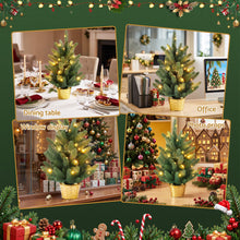 45CM Pre-Lit Tabletop Christmas Tree with 20 LED lights