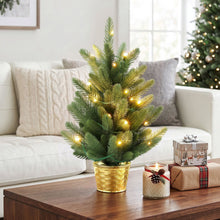 45CM Pre-Lit Tabletop Christmas Tree with 20 LED lights