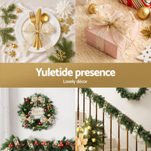 20M Gold Christmas Tree Ribbon Roll