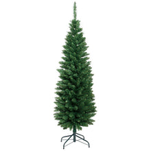 6FT Slim Green Fir Christmas Tree with 300 Tips