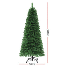 6FT Pre-Lit Christmas Tree with 200 Multi-Colour LEDs & 8 Lighting Modes