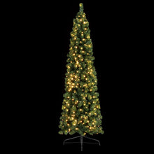 7FT Half Corner Christmas Tree with 250 LED Lights