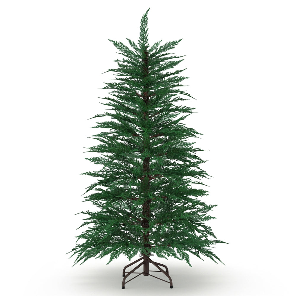 5FT Pre-Lit Christmas Tree – 263 Tips, 214 Warm White LED Lights