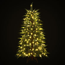 5FT Pre-Lit Sparse Christmas Tree with 214 Warm White LEDs