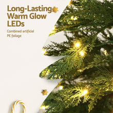 5FT Pre-Lit Sparse Christmas Tree with 214 Warm White LEDs