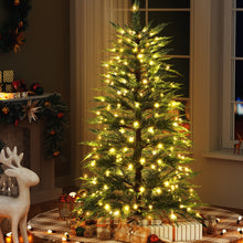 5FT Pre-Lit Christmas Tree – 263 Tips, 214 Warm White LED Lights