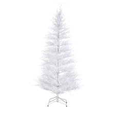 6FT Pre-Lit Iridescent Christmas Tree with 200 Multi-Colour LEDs