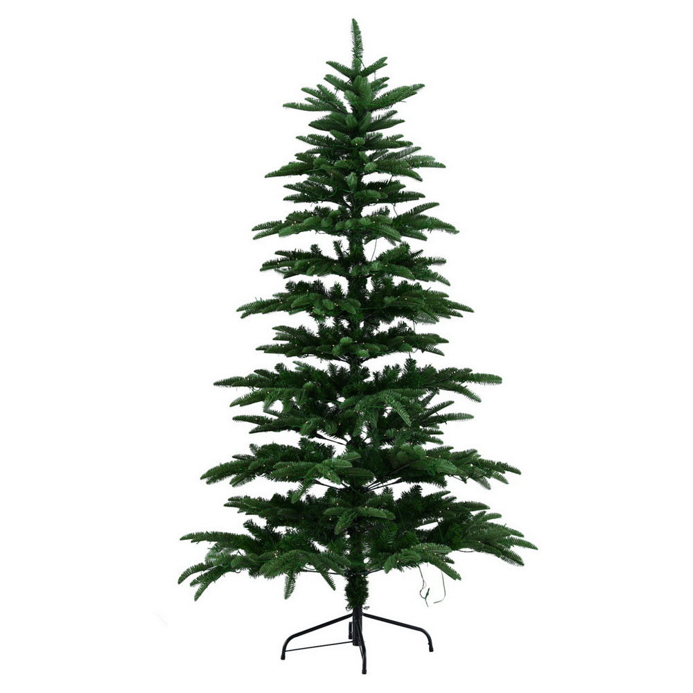 7FT Sparse Christmas Tree – 860 Tips, 400 Warm White LED Lights