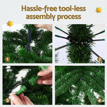 7FT Pre-Lit Sparse Christmas Tree with 400 Warm White LEDs