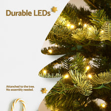 7FT Pre-Lit Sparse Christmas Tree with 400 Warm White LEDs