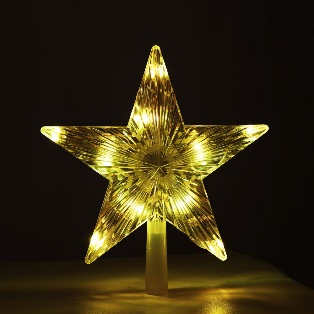 Christmas Tree Topper Star – RGB LED Lights with App Control