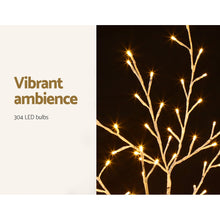 5FT Warm White LED Twig Christmas Tree – 304 LEDs