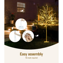 5FT Warm White LED Twig Christmas Tree – 304 LEDs