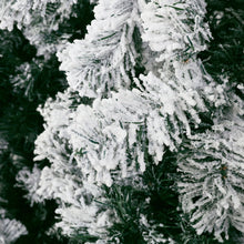 6FT Snow Flocked Christmas Tree with 468 Tips