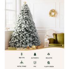 7FT Snow Flocked Christmas Tree with 780 Tips