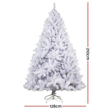 7FT White Fir Christmas Tree with 1000 Tips