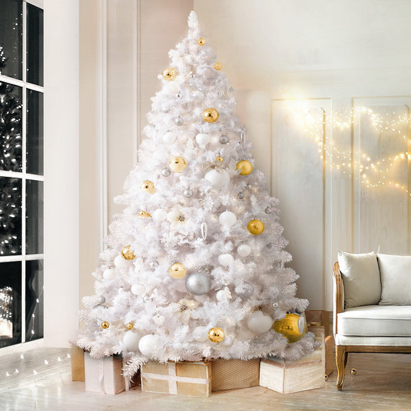 7FT White Fir Christmas Tree with 1000 Tips