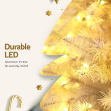 7FT White Christmas Tree with 500 LED Lights