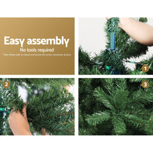 9FT Green Fir Christmas Tree with 1590 Tips