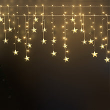 3M Solar Icicle Christmas Lights – 15 Drops 80 Warm White LEDs