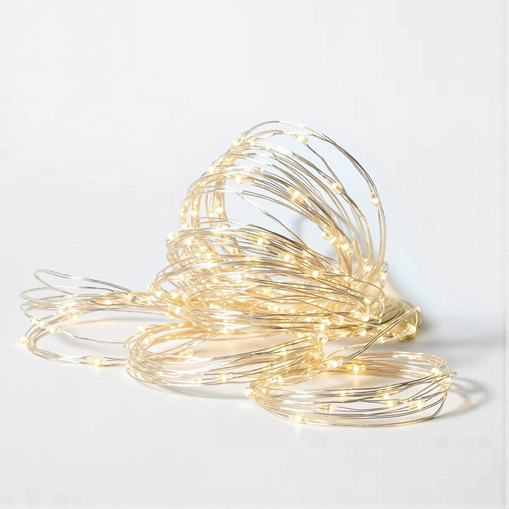 3M x 3M Curtain Lights with 300 Warm White LEDs