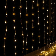 3M x 3M Curtain Lights with 300 Warm White LEDs