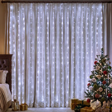 3M x 3M Curtain Lights with 300 Cool White LED Lights