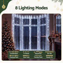 3M x 3M Curtain Lights with 300 Cool White LED Lights