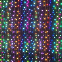 6M x 3M RGB Curtain Christmas Lights with Remote – 960 LEDs