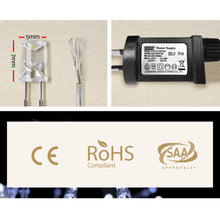6M x 3M Curtain Lights with 600 Cool White LEDs