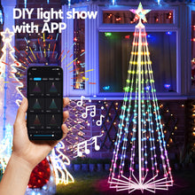 6FT RGB LED Christmas Tree with App Control & Remote