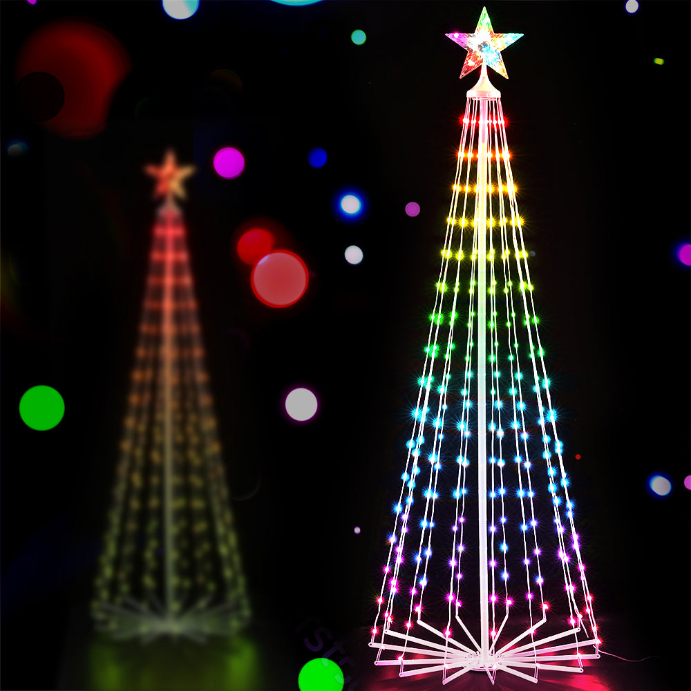 6FT RGB LED Christmas Tree with App Control & Remote