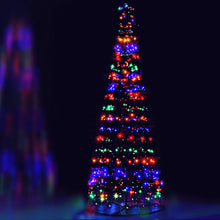 12FT Solar Multicolour LED Christmas Tree with Star Topper