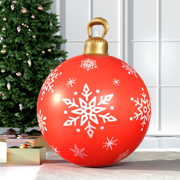 60CM Christmas Inflatable Merry Christmas Bauble Display – Unlit