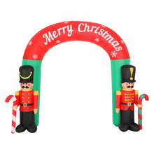 3M Nutcracker Christmas Arch Inflatable with LED Lights