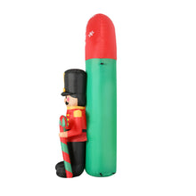 3M Nutcracker Christmas Arch Inflatable with LED Lights