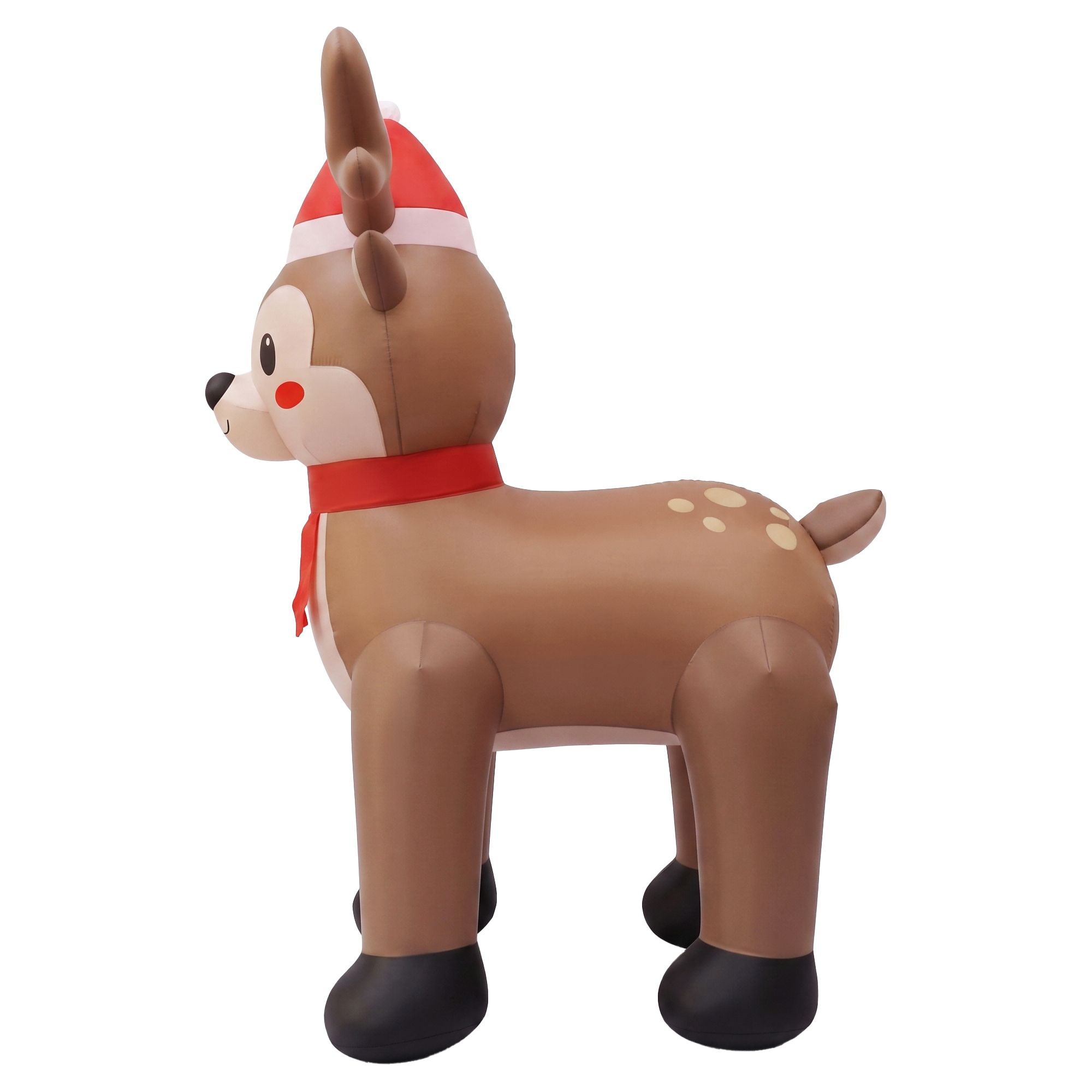 2.5M Reindeer Christmas Inflatable with LED Lights