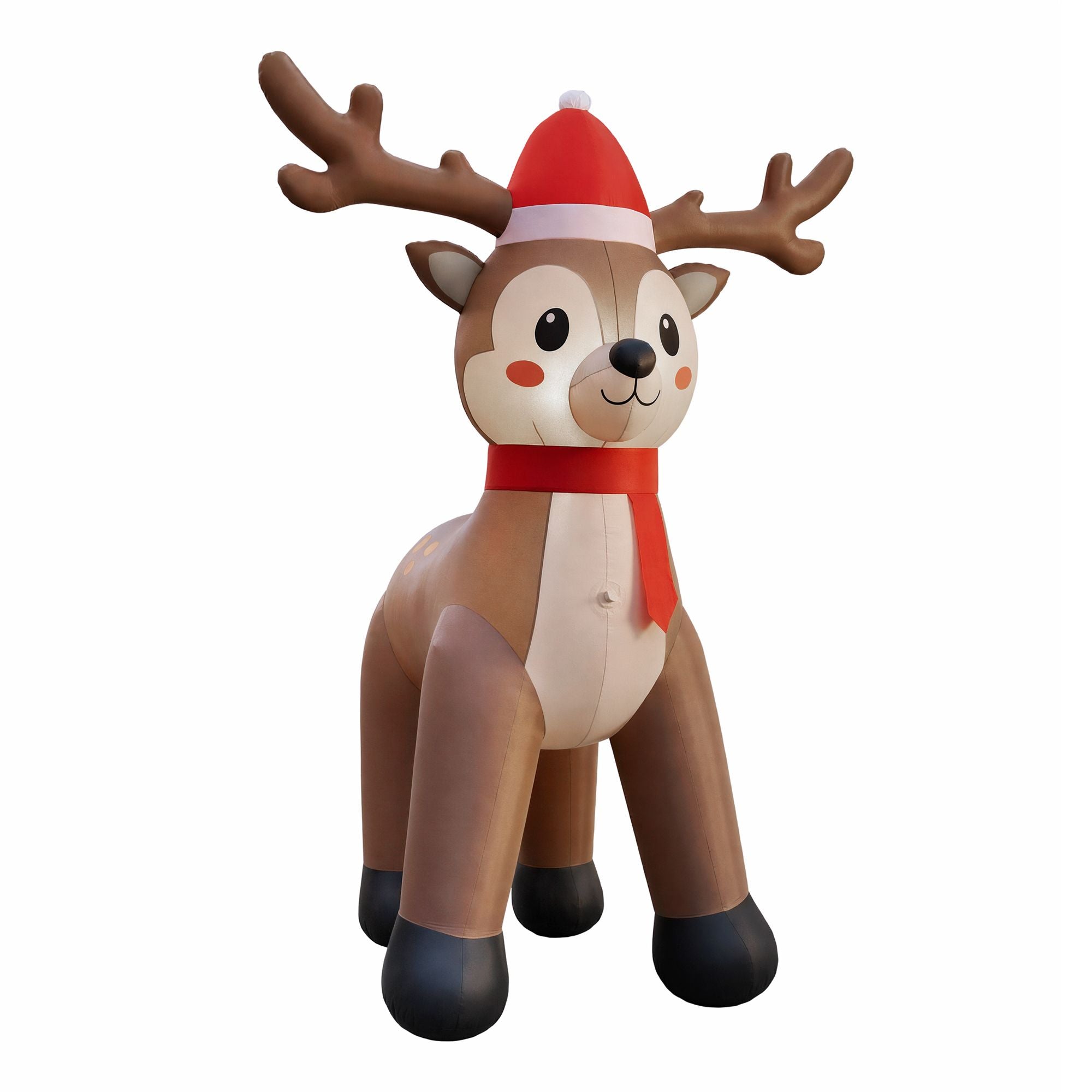 2.5M Reindeer Christmas Inflatable with LED Lights