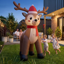 2.5M Reindeer Christmas Inflatable with LED Lights