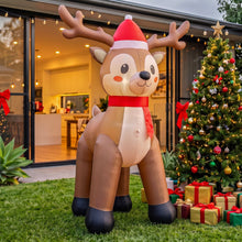 2.5M Reindeer Christmas Inflatable with LED Lights