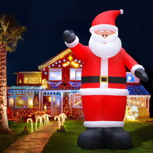 5M Christmas Inflatable Santa Display – 6 Cold White LED Lights