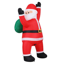 1.9M Climbing Santa Christmas Inflatable with LED Lights