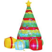 2.2M Christmas Tree Inflatable with Flashing LED Lights