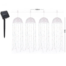 20CM Solar Jellyfish Christmas Lights with 224 Multicolour LED Lights – 4 Pack