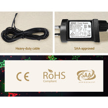 Christmas Laser Light Projector with Red & Green Star Effects