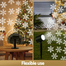 Christmas Laser Light Projector with Snowflake Lighting Effects