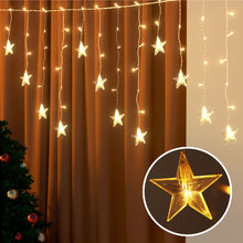 6M Solar Icicle Christmas Lights – 32 Drops 160 Warm White LEDs