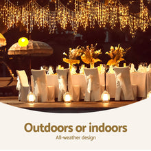 12.5M Icicle Christmas Lights with 500 Warm White LEDs